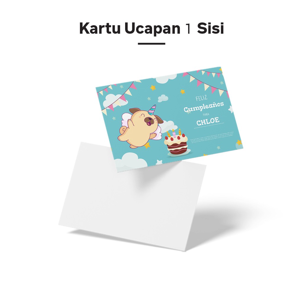 

Kartu Ucapan custom A6 1 sisi (isi 8 pcs)/Cetak Kartu Ucapan Wisuda/Postcard/Kartu Hampers