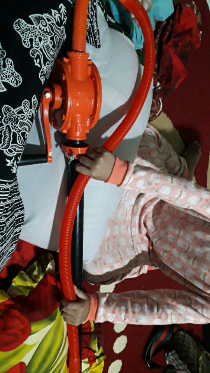 Pompa Manual Tangan Untuk Oli Minyak Rotary Hand Oil Pump Oriental