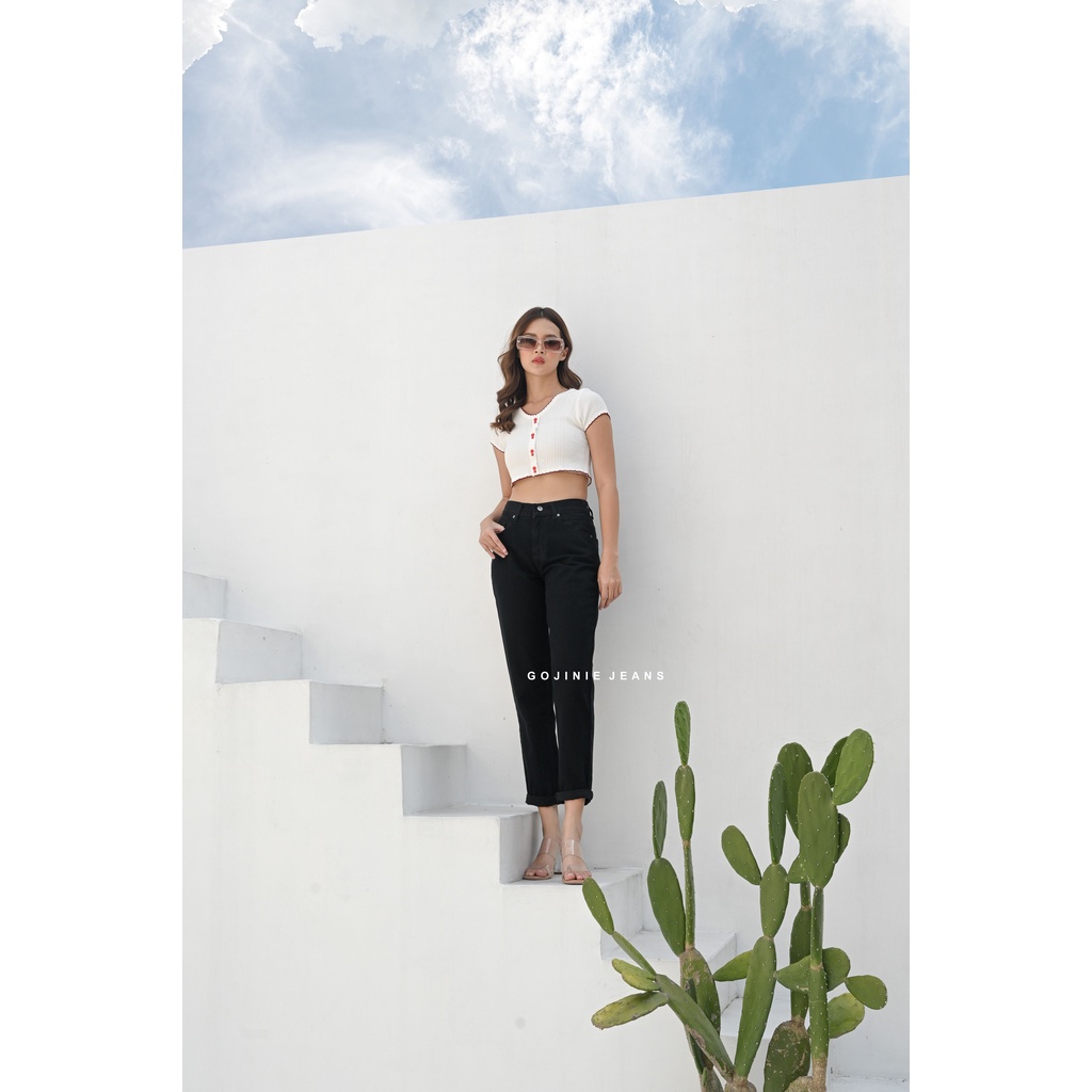 GOJINIEJEANS - Highwaist Boyfriend Jeans - 3276 - BOYFRIEND