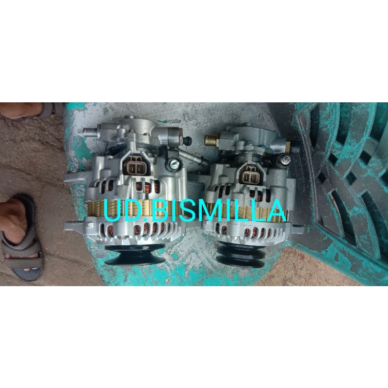 alternator dinamo ampere amper L300 diesel L200 diesel Kuda diesel solar puly 1 dan puly 2