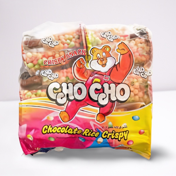 Cho Cho Chocolate rice crispy ( 1 pak isi 12 ) cemilan enak dan murah