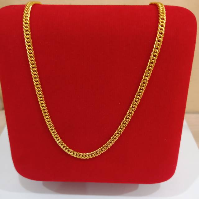 Kalung emas rantai lulut kadar 700