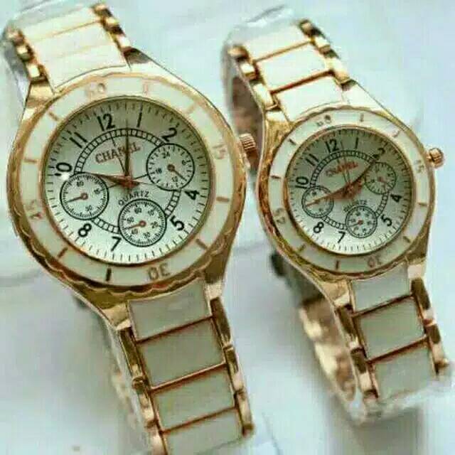 JAM TANGAN COUPLE CHN PROMO MURAH HARGA 1 PCS