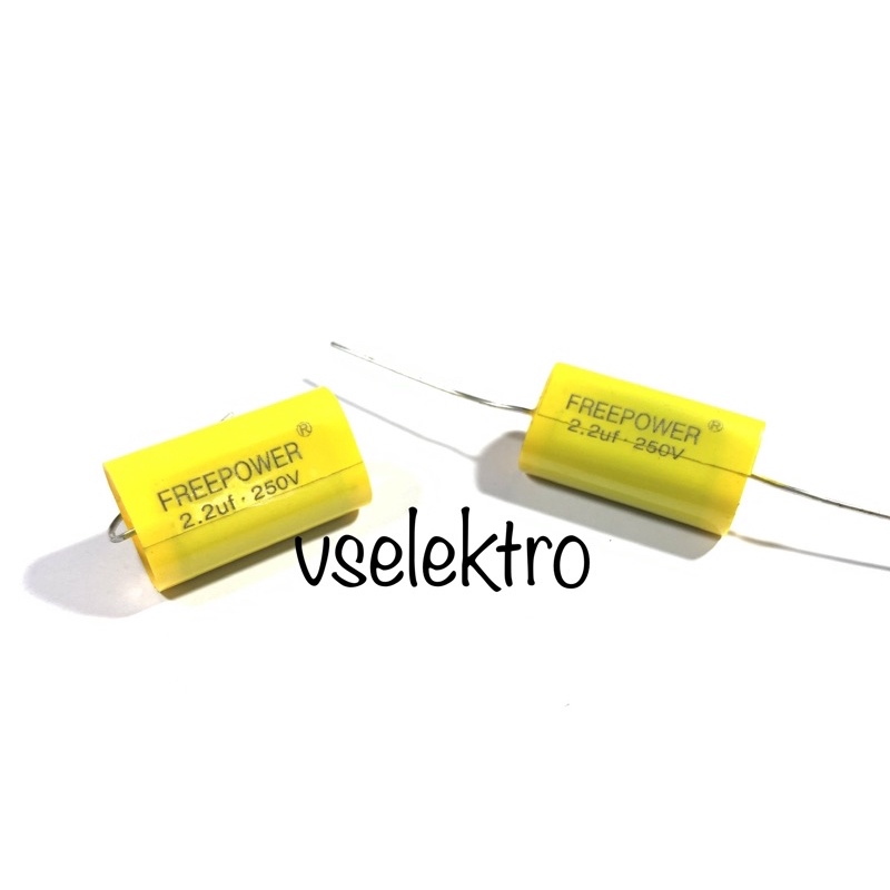 CAPASITOR KAPASITOR FILTER AUDIOPHILER AUDIOPILER TWEATER TWEETER TWITTER 225 2.2UF 2,2UF/MKP