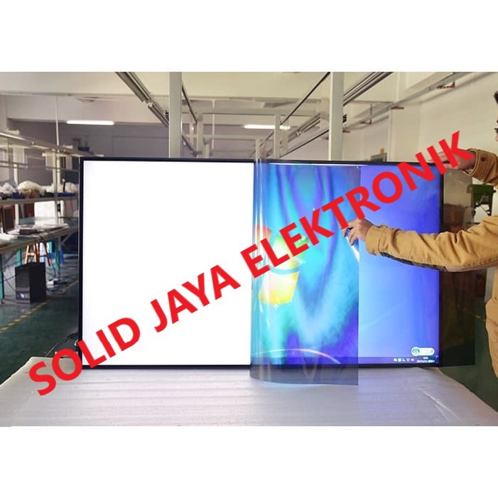 POLARIS TV LCD LED 50 INC 0 DERAJAT LUAR POLARIZER POLARISER POLARIZ POLARISER 50INCH 50INC 50IN 50&quot; 0 DERAJAD DRAJAT DRAJAT LAPISAN LUAR POLARIZED LAPISAN LCD LED DEPAN LUAR 50 INCH IN POLARISER SEMUA MERK ALL BRAND TEBAL ASLI ORI ORIGINAL