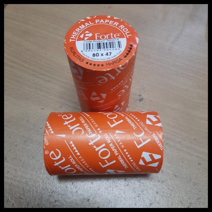 

Thermal 80X47 Forte / Kertas Kasir Thermal 80X47