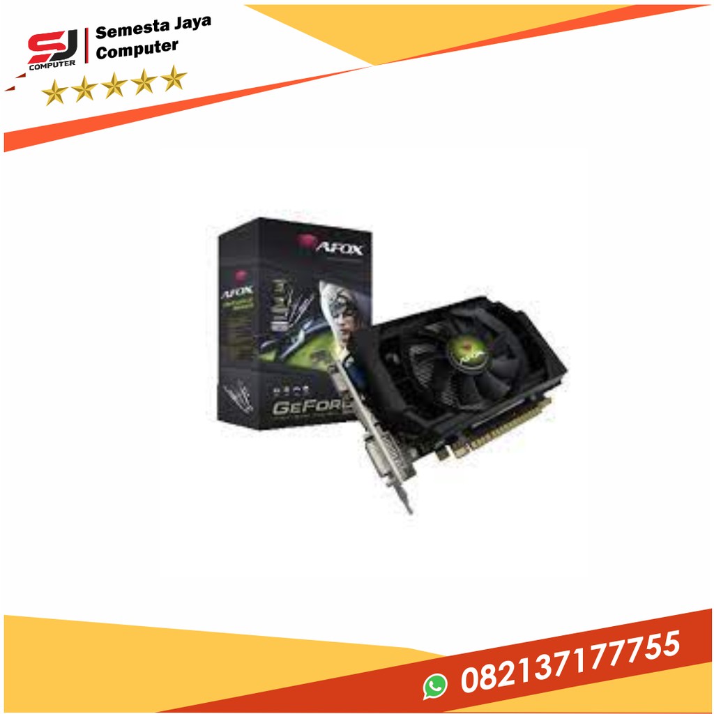 VGA AFOX NVIDIA GEFORCE GT730 2GB DDR5 NEW GARANSI RESMI