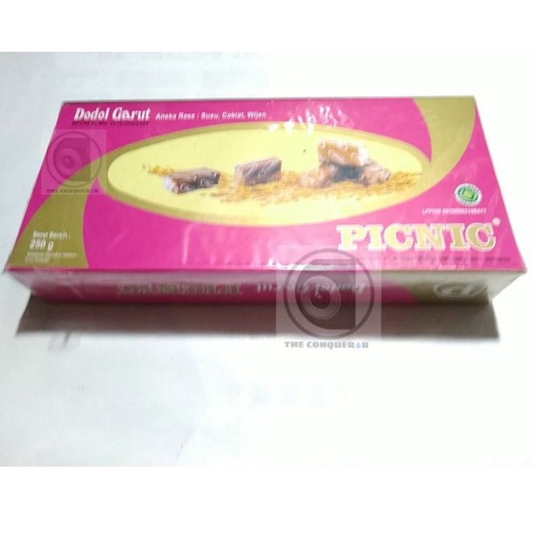 

Dodol Garut Asli Picnic Piknik 250gram