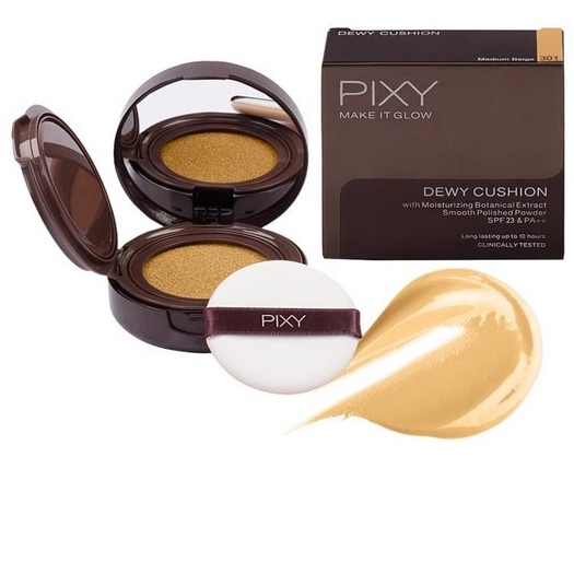 Pixy Make It Glow Dewy Cushion - 301 Medium Beige Preloved