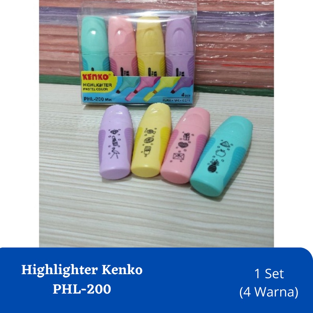 

Highlighter Kenko Pastel PHL-200 Mini Stabillo Kenko Pastel Mini