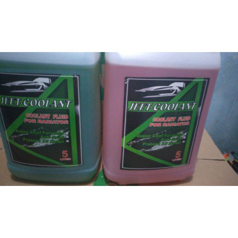 Air Radiator JEET-COOLANT Mobil 5liter