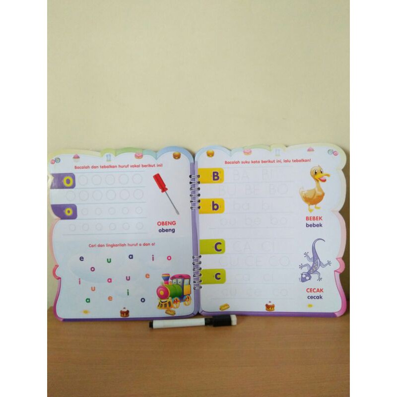Wipe clean book balita pintar golden age book-4