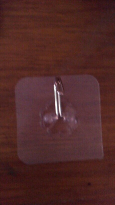 Tempelan Hook Ajaib Transparan/gantungan Tempel Transparan