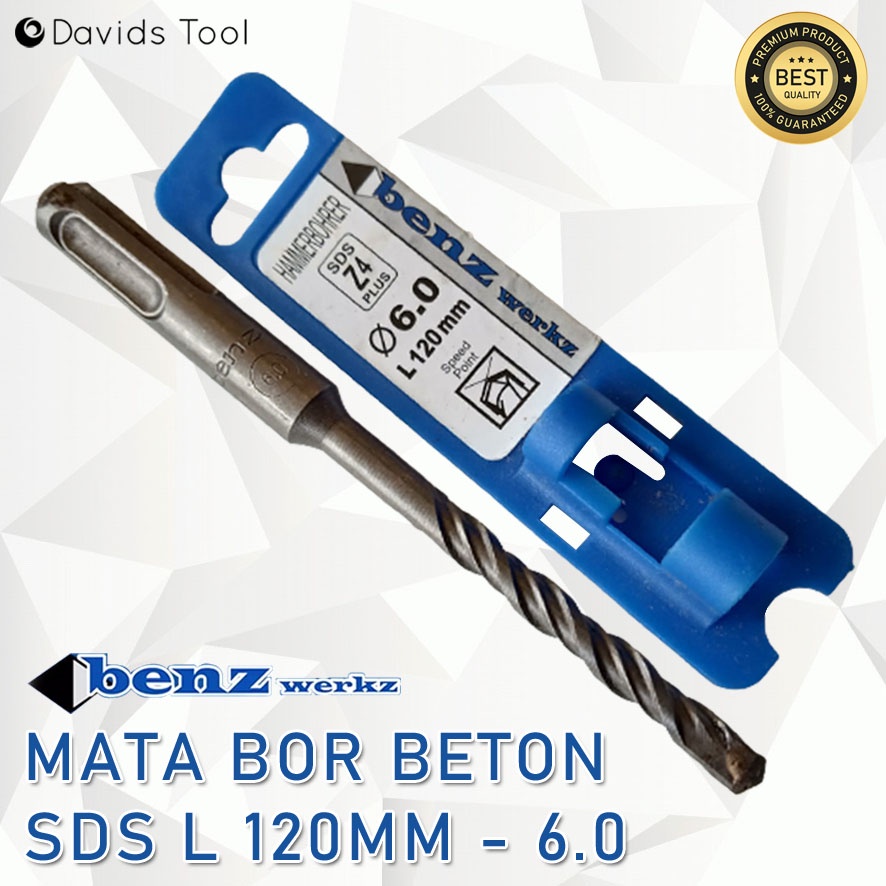 Mata Bor Beton Sds Benz 6 8 10 12 mm