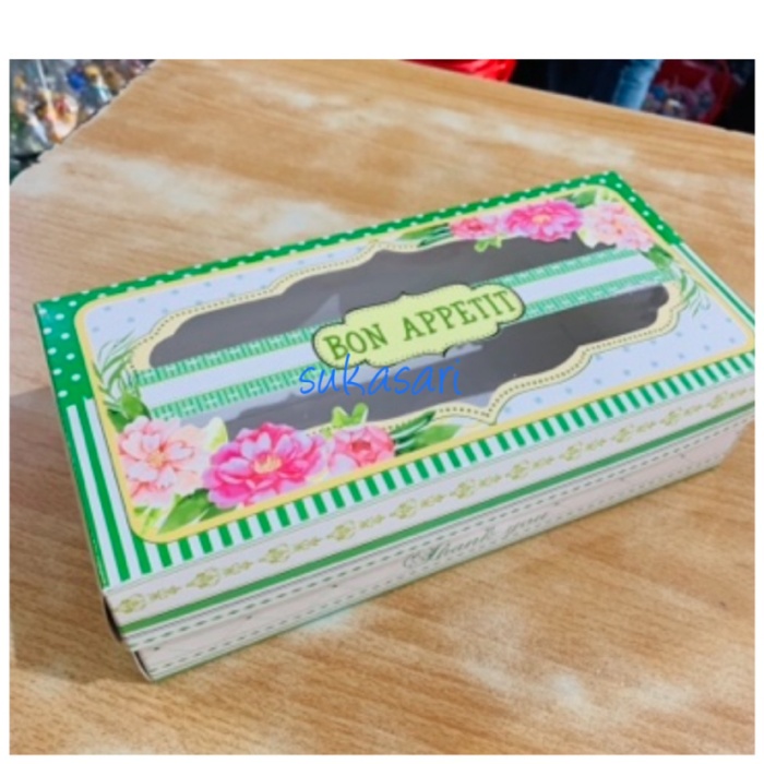 

Bon apetite 12x25x7 / dus kue box packaging cake