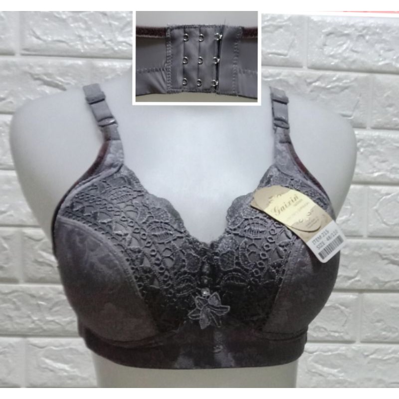 BH hak 3(G215)322 Cup D Pakai Busa Tanpa Kawat SiZE 40-48  BRA Remaja Dewasa Pakaian Dalam Wanita