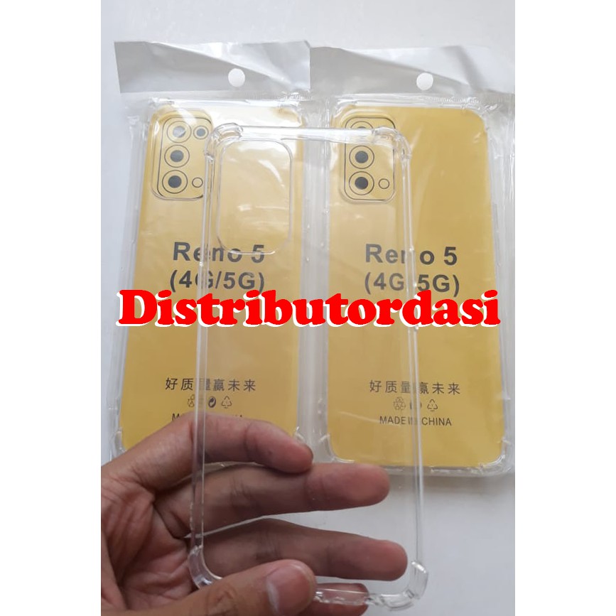anticrack SOFTCASE CASE TPU SILIKON CASING Oppo reno 5 ready stok
