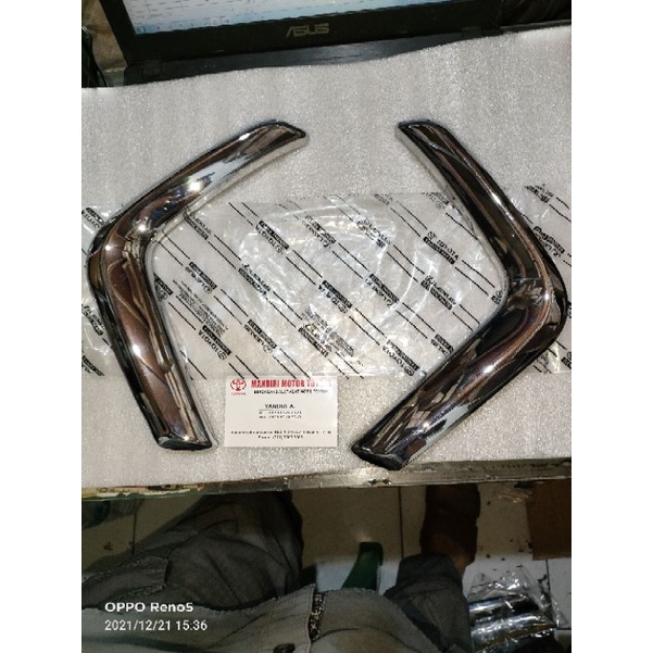 Jual List Grill Chrom Bumper Depan Innova Reborn Venturer Taon Up