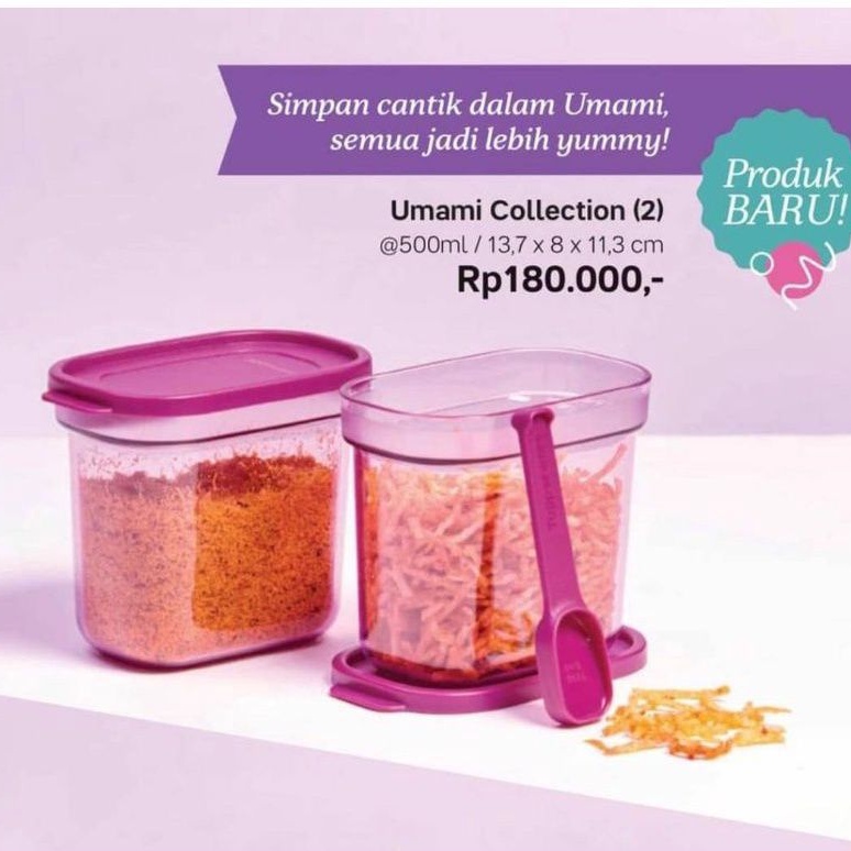 

Tuperware 2pcs Umami Collection Toples