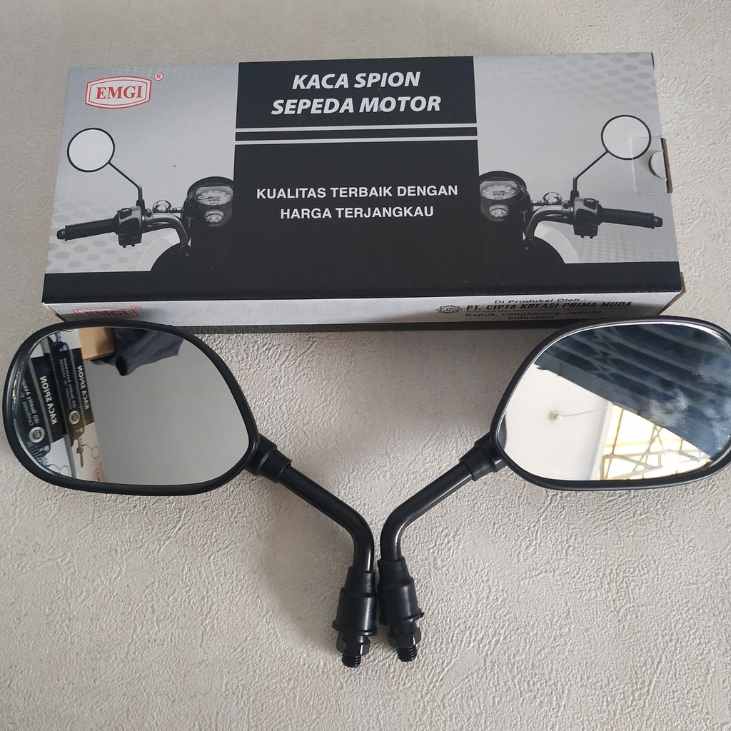 Spion Honda ASTREA GRAND Model Standart Kualitas Ori merk EMGI 9215