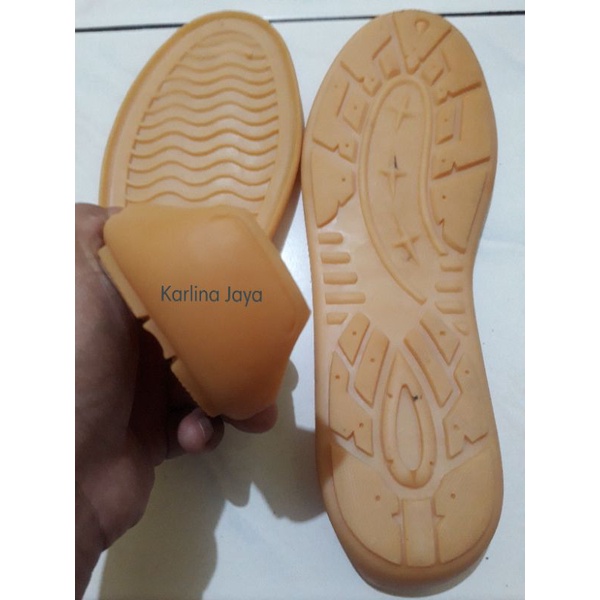 Sole Karet Sepatu Casual warna Gum/Pentil