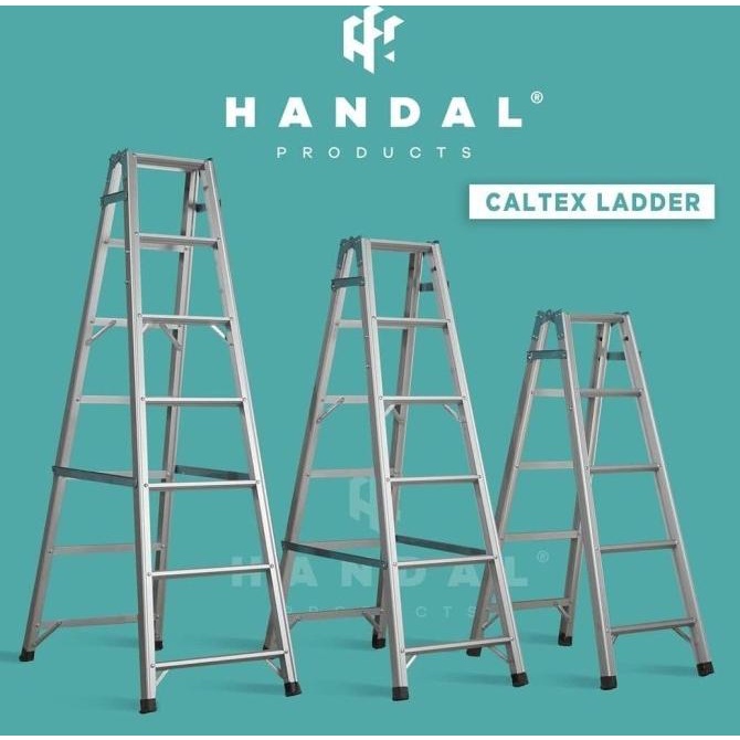 GOSEND Tangga Lipat Aluminium / Tangga Aluminium Caltex Merk Handal Star Seller Termurah