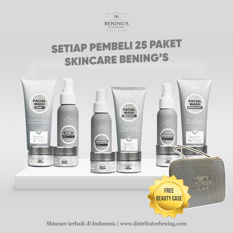 Paket Acne shale 25% Bening's Skincare By Dr.Oky Pratama ~ BENING's clinic Perawatan Wajah-4