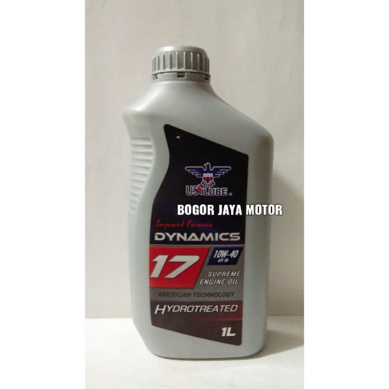 OLI MOBIL MURAH US LUBE USALUBE DYNAMIC 17 10W-40 1LITER