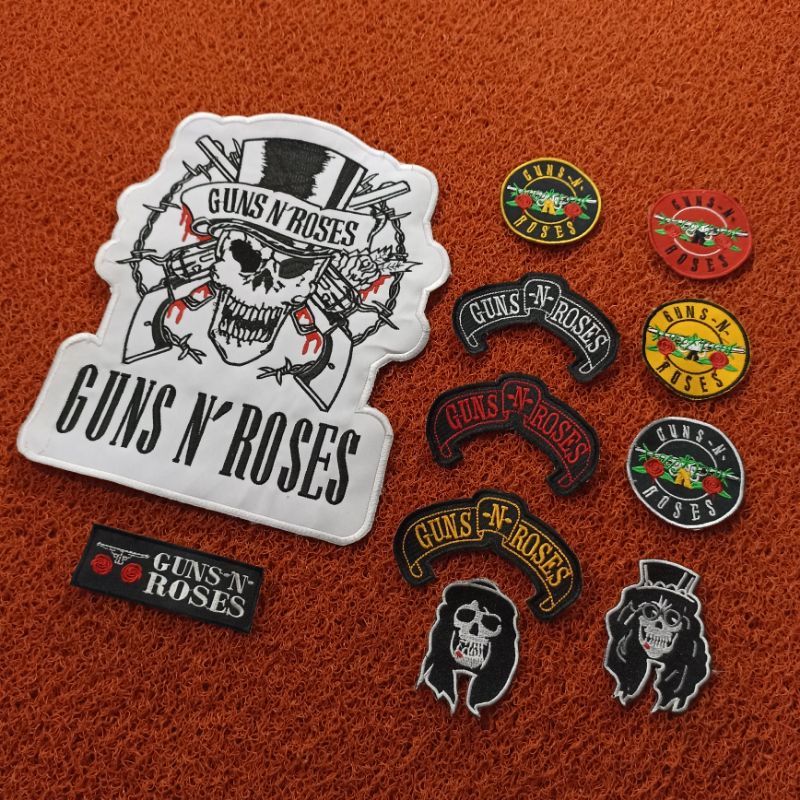 BACKPATCH BORDIR BESAR GNR TERMURAH BEST QUALITY