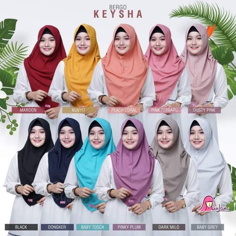 Khimar Keysha Miulan | Hijab Instan Miulan | Hijab Miulan Original