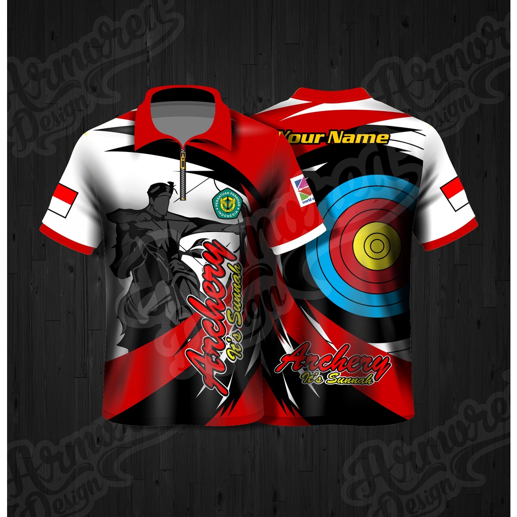 KAOS JERSEY PANAHAN / BAJU JERSEY ARCHERY / KAOS JERSEY ARCHERY DESIGN SUKA SUKA