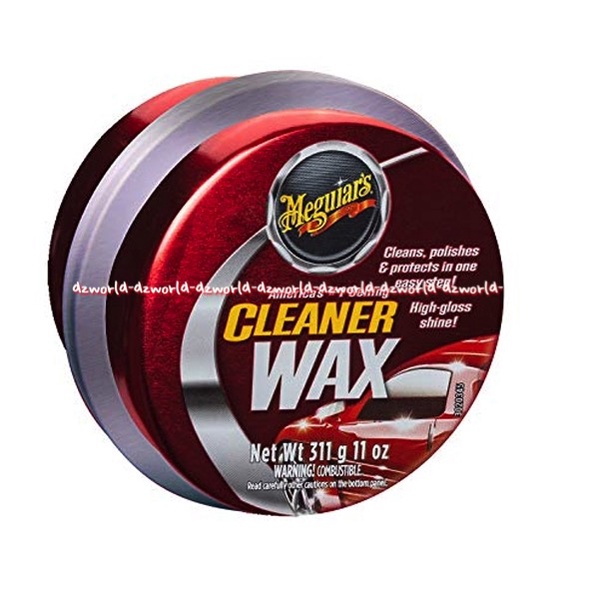 Meguiars Wax Paste 311gr Membersihkan Mengkilatkan Mengkilau Permukaan Cat Saat Poles Waxing Mobil Meguairs Waxpaste Pasta Waxing