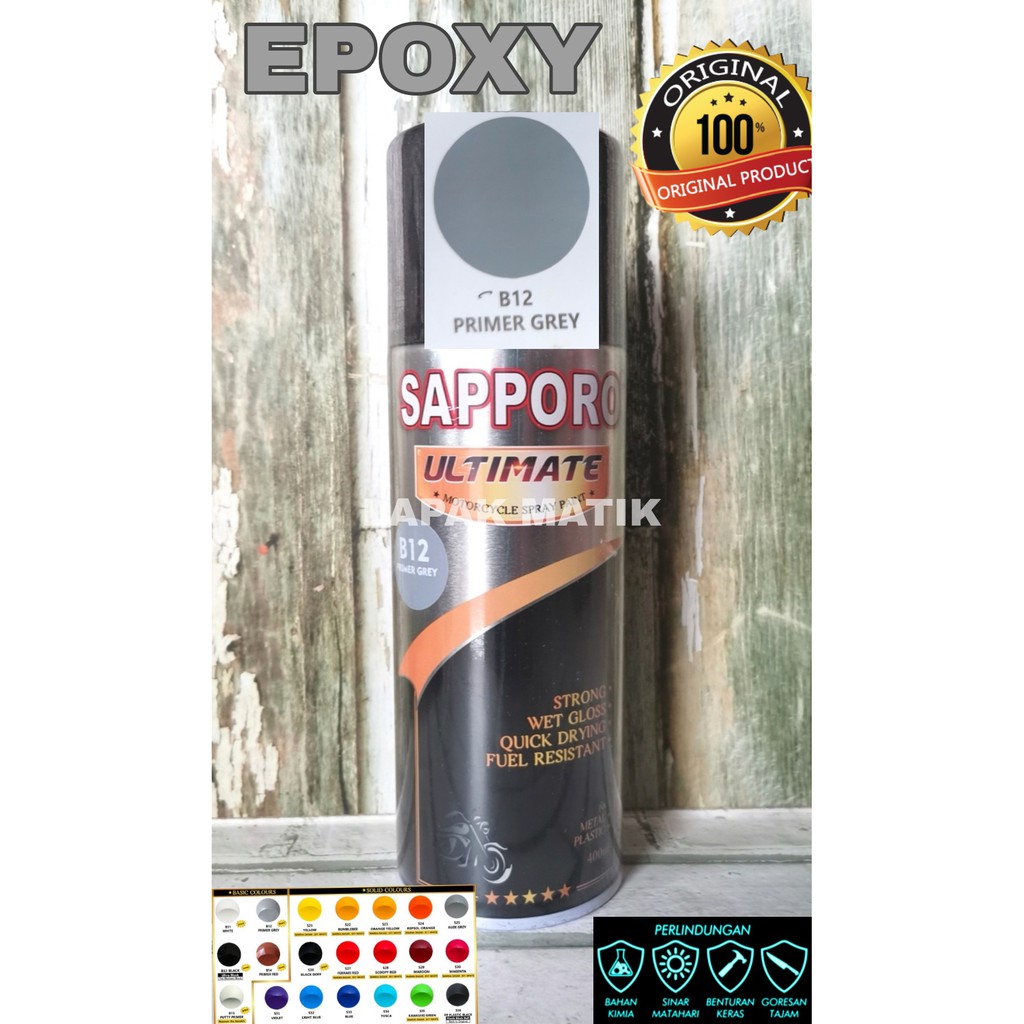 Paket Pilok Xirallic Red Brown Green Blue Violet Sapporo Ultimate 400ml