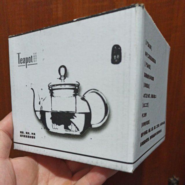 400ml Heat-resistant Teapot Glass Kettle With Removable Infuser
