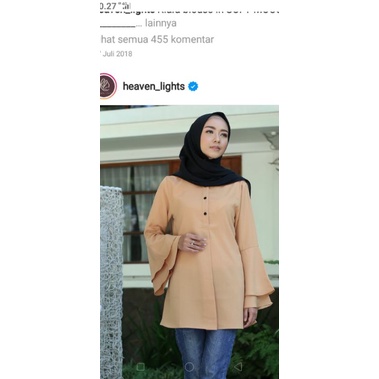 PL Kiara Blouse Heaven Lights bukan Wearingklamby