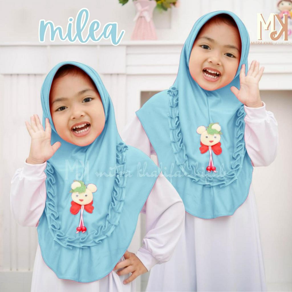 JILBAB ANAK MILEA / HIJAB ANAK MILEA BONEKA   / Jilbab Anak Bergo MILEA  / HIJAB MILEA TERBARU / JIL
