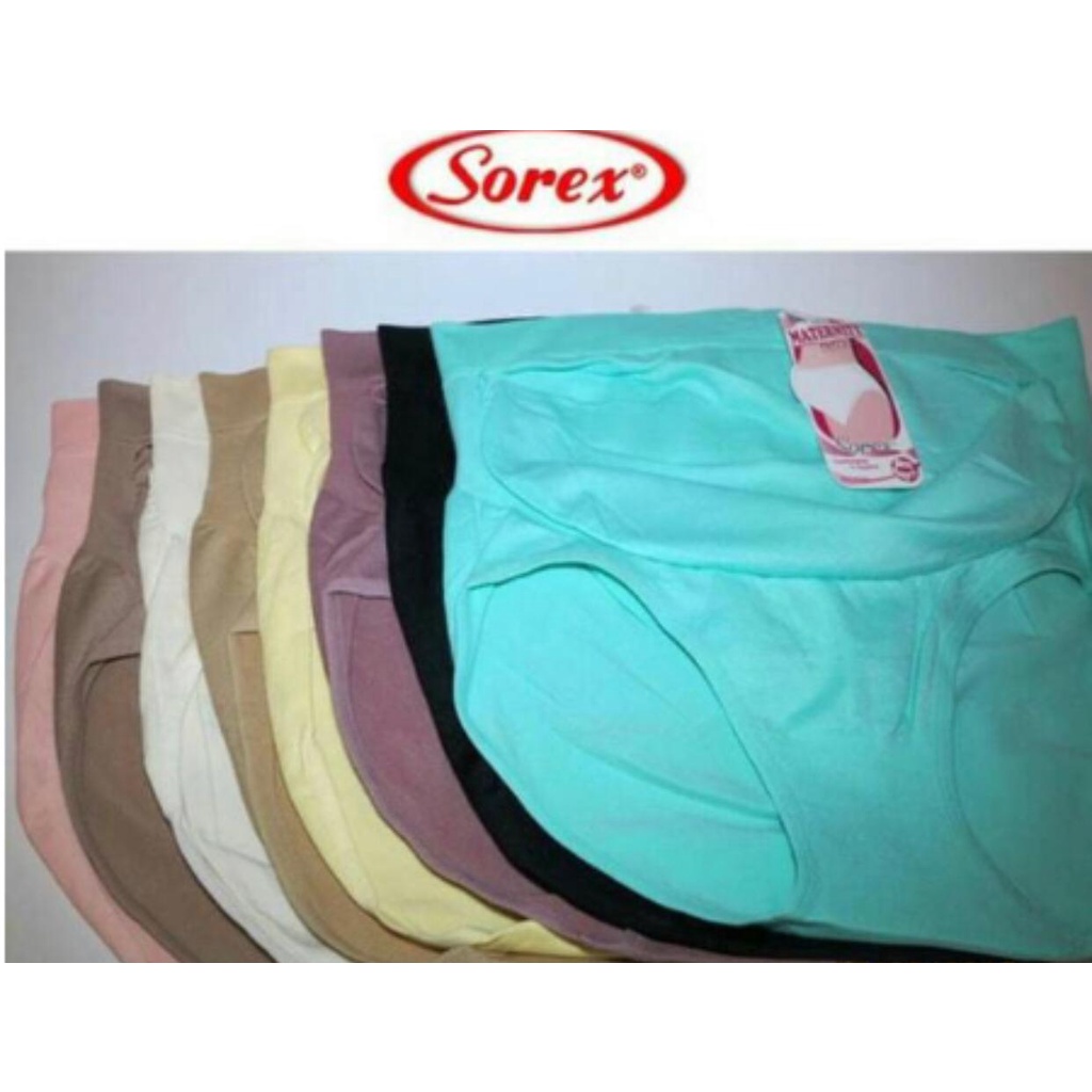 CD IBU HAMIL SOREX 1130 - CD PENYANGGA PERUT HAMIL BAHAN LEMBUT CD SOREX ORIGINAL - CELANA DALAM IBU WANITA HAMIL TUTUP PERUT - CD Fashion Maxi wanita Hamil Maternity Panty Bahan Rajut