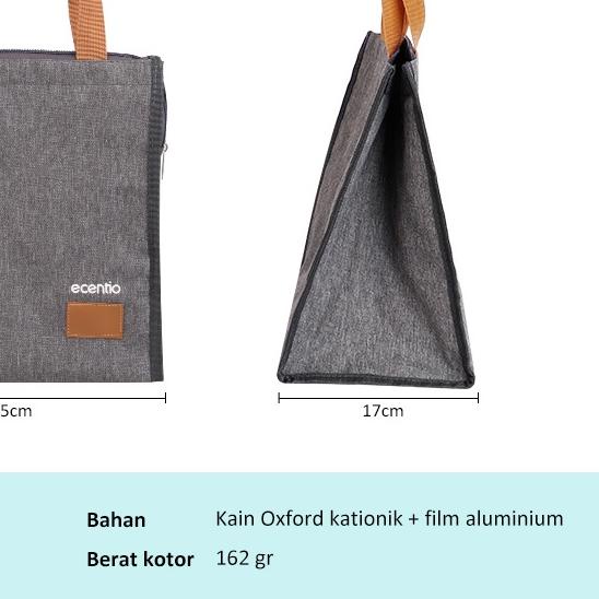 ecentio lunch box set & tas bekal & Mangkuk sup set/lunch bag/portabel kotak bekal/free Sendok&sumpi