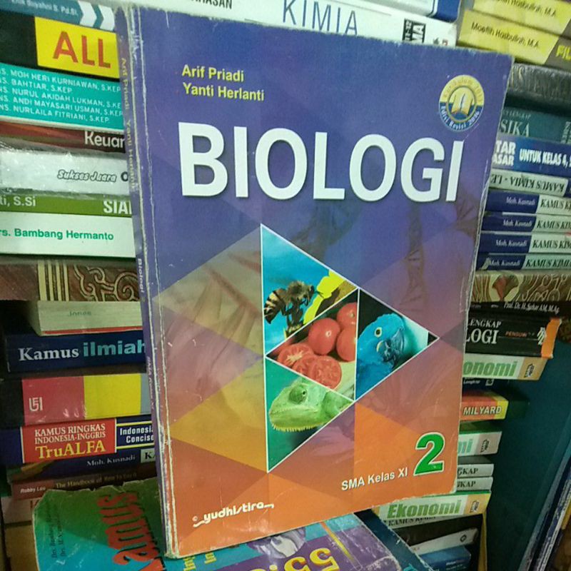 Jual BUKU BIOLOGI KELAS 11/Xi/2 SMA REVISI YUDHISTIRA | Shopee Indonesia