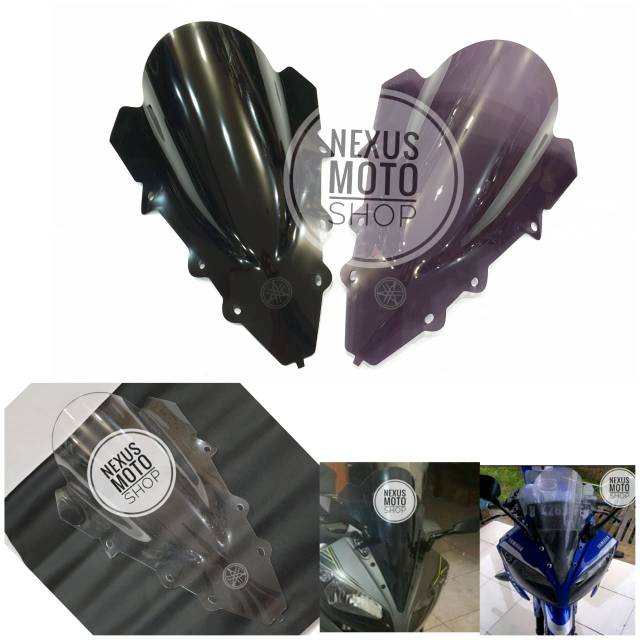 Visor R15 V2 Jenong windshield R15 visor R15 v2 windshield yamaha R15 lama visor r15 old windshield 