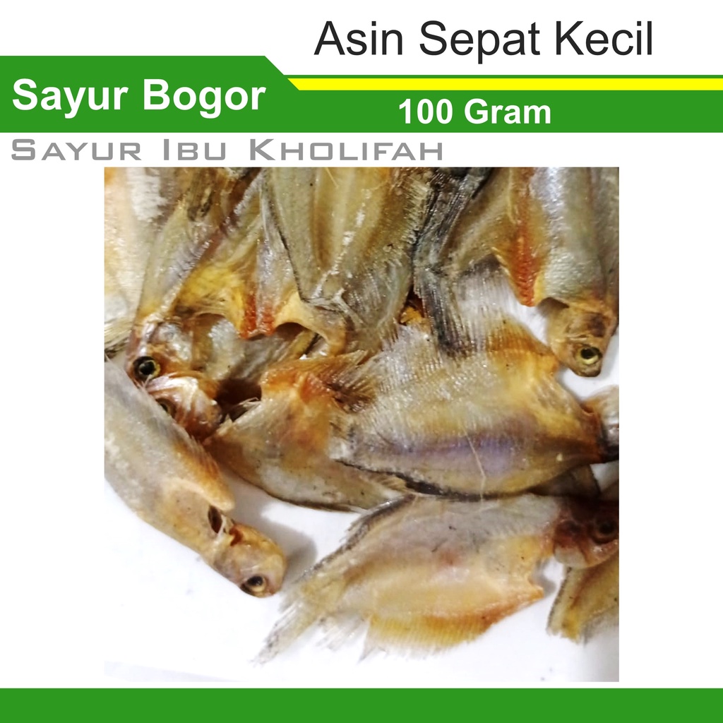 

Ikan Asin Sepat Ukuran Kecil 100 Gram