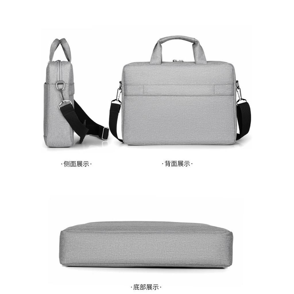 Premium Tas Laptop Selempang Oxford Waterproof Executive Bag 14 15