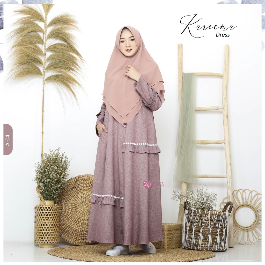KAREEM KAREEMA DRESS || Gamis Couple Syari Original by ZIZARA