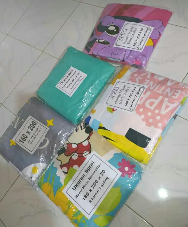 Sprei Motif Anak Size 180x200x20