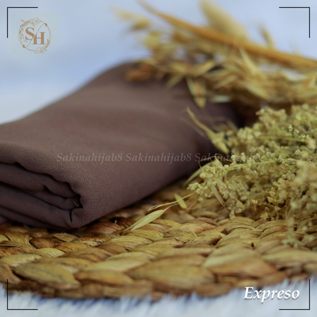 PROMO Pashmina Ceruty Babydoll 200x75 cm jahit tepi CHAPTER1-Expreso