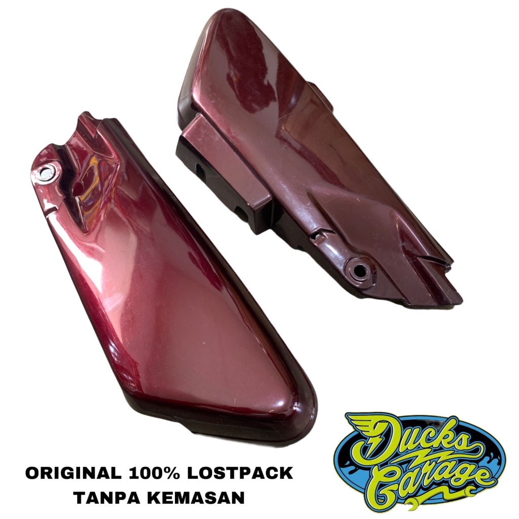 Dop Box Cover Tutup Aki Accu Honda Astrea Grand Impressa Legenda Original Maroon