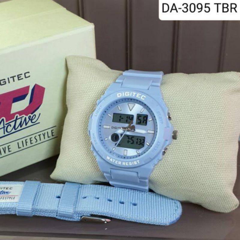 NEW!! DIGITEC DG 3095 / DA 3095 / DA3095 Watch Jam Tangan ORIGINAL