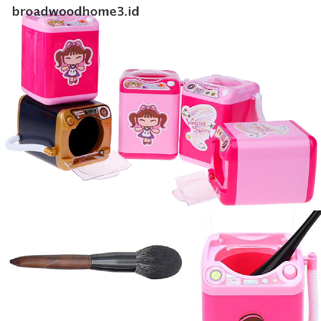 (Home) Mesin Cuci Spons Puff Brush Makeup Elektrik Mini