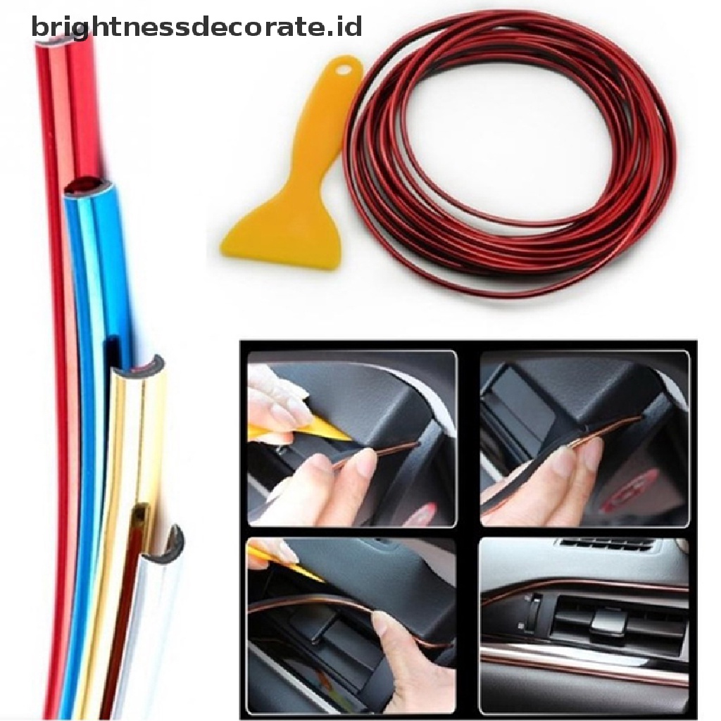 Strip Trim Molding Interior Mobil Panjang 5m Diy