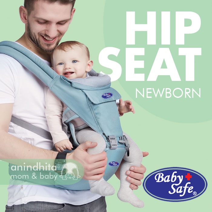 BABYSAFE Hip Seat Carrier Newborn to Toddler BC006 Gendongan Baby Safe